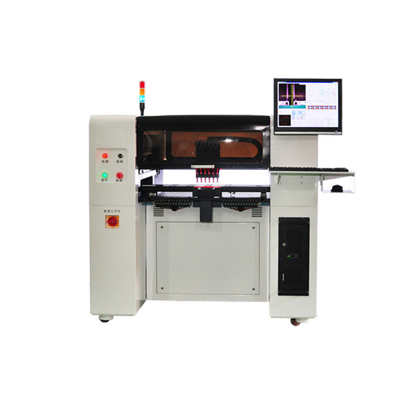 6 Heads 64 Feeders High Speed 500W SMD Assembly Machine